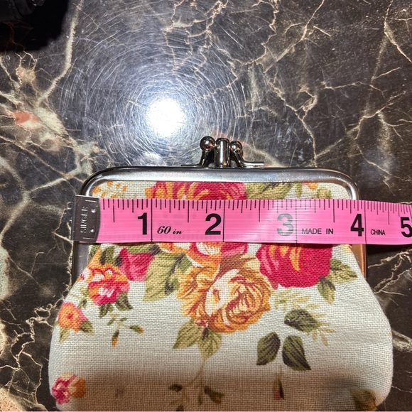 Anna Sui Floral Clutch - Red and Yellow Blooms - Picture 10 of 11